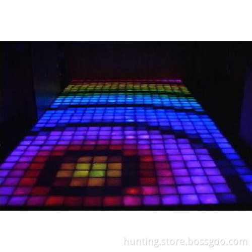 Full color High Strength LED Dance Floor for Entertainment Circle